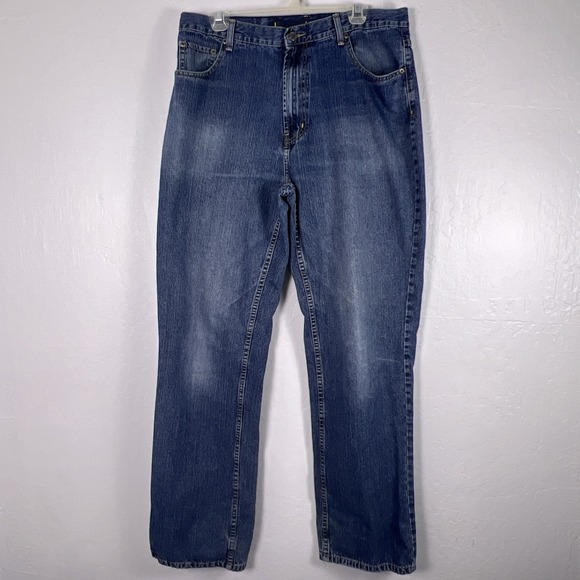 Nautica Mens Jeans 34x34 Relaxed Fit Blue Denim RN# 67835 ✅ - Picture 1 of 8